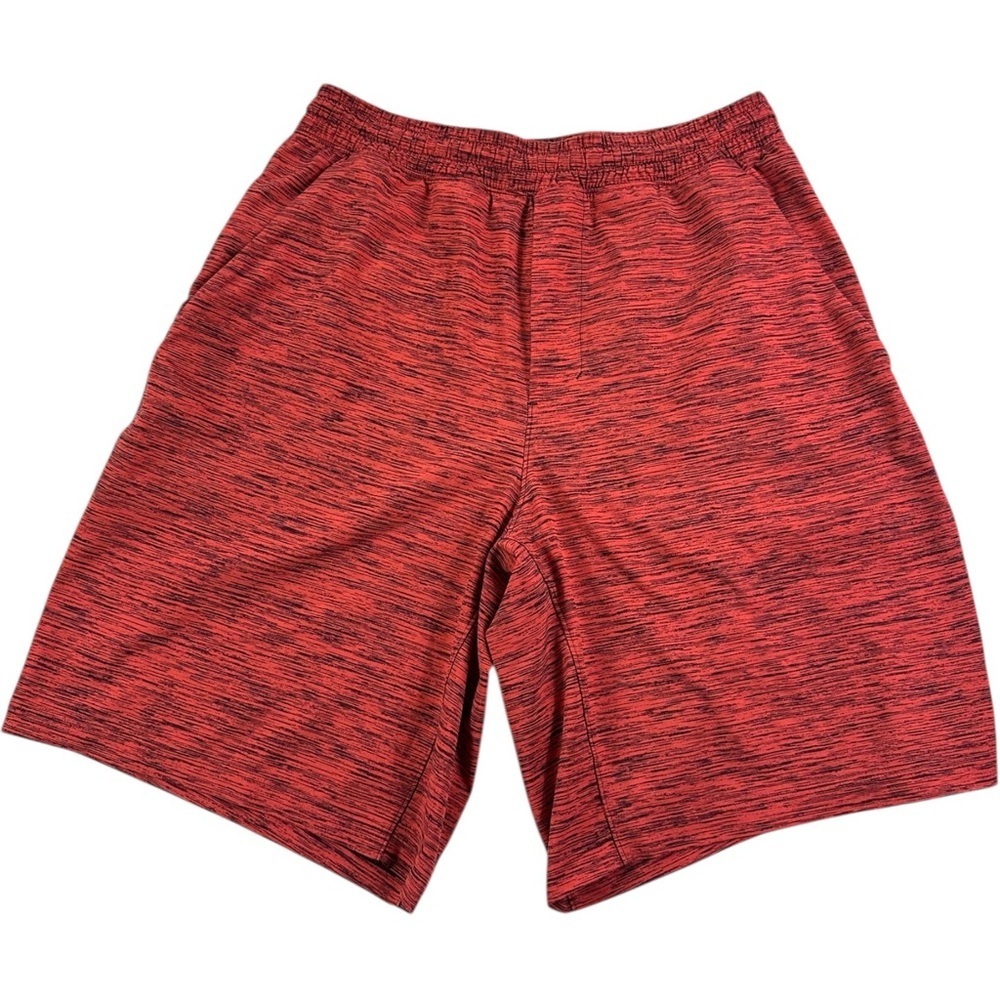 Lululemon Pace Breaker Short 9" *Linerless Heather Allover Solar Orange Magma M